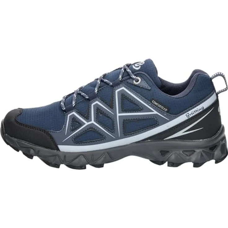 Brütting Power, Herren Wanderschuhe (Gr. 43) mit wasserdichter Comfortex-Klimamembrane und CME-Laufsohle, Blau – Bild 2