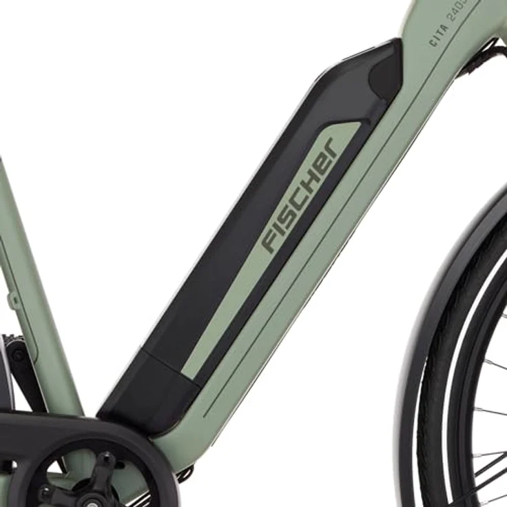 FISCHER E-Bike City CITA 2403, Elektrofahrrad für Damen und Herren, RH 50, Frontmotor 40 Nm, 48 V Akku, hydraulische Scheibenbremse, 120 km Reichweite, 7-Gang SHIMANO Nabenschaltung, 90 Lux Lichtanlage – Bild 2