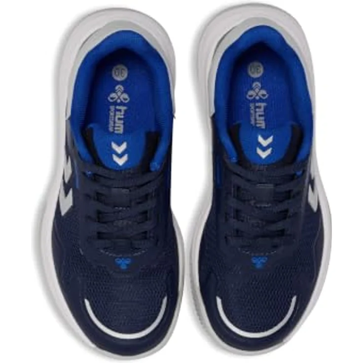 Hummel Topflight Pro Lc JR, Laufschuhe für Jugendliche EU 32, atmungsaktives Mesh-Obermaterial, Schnürsystem mit Feststellfunktion, griffige Außensohle – Bild 5
