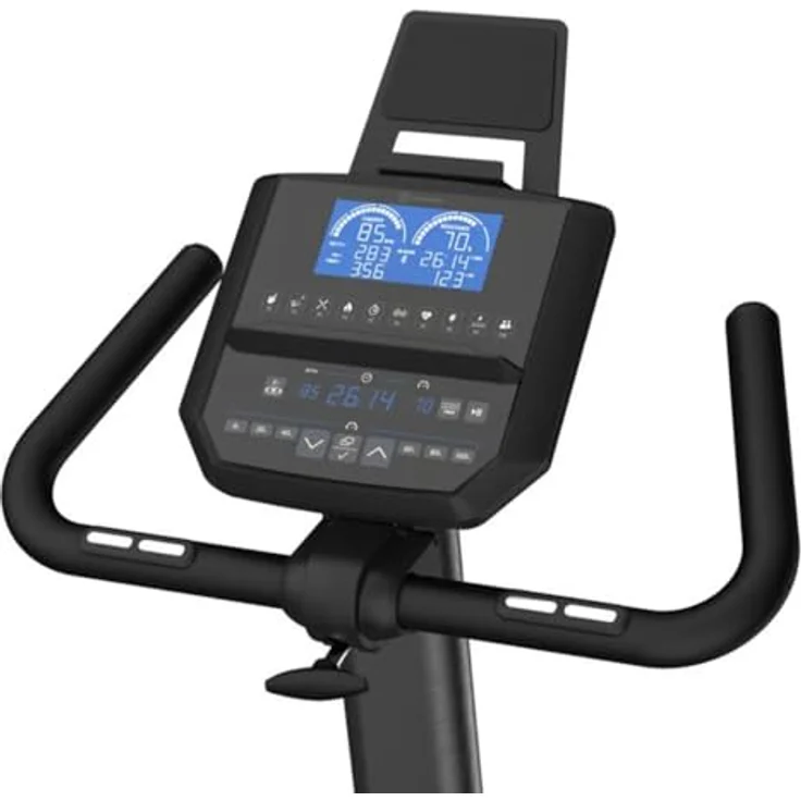 Horizon Fitness 5.0Ui Upright Bike, Ergometer mit elektronischem Widerstand, Bluetooth und verstellbarem Lenker – Bild 3