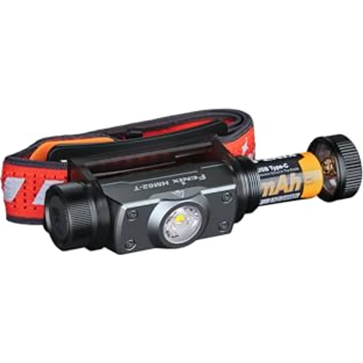 FENIX Stirnlampe HM62-T mit 1200 Lumen, 150 Meter Reichweite und USB-C Aufladung, schwarz – Bild 3