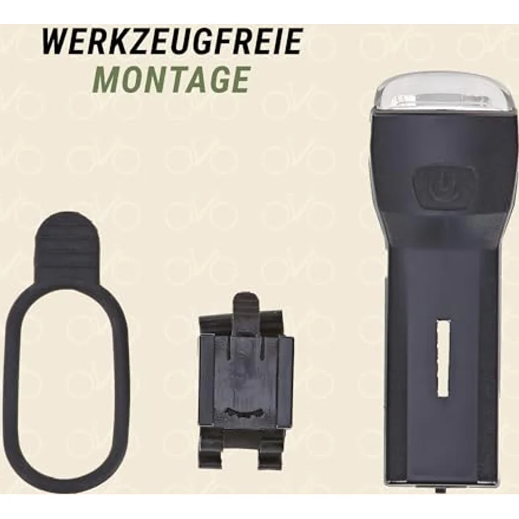 PROPHETE Fahrrad-Frontlicht Prophete LED-Rücklicht – Bild 6