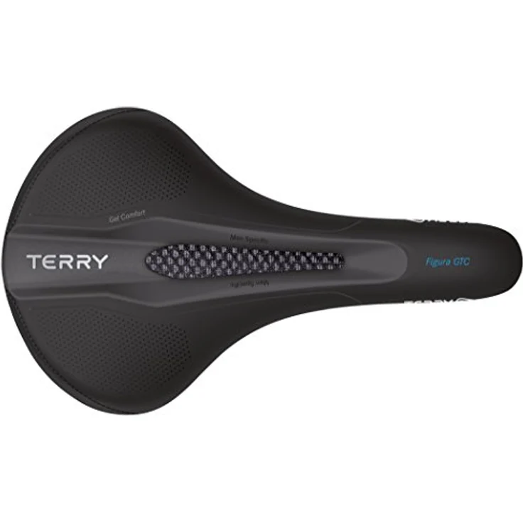 Terry Figura, Velosattel mit Gelpolsterung, Entlastungskanal und WeatherMax DuraLux Oberfläche für Touren und Pendeln – Bild 5