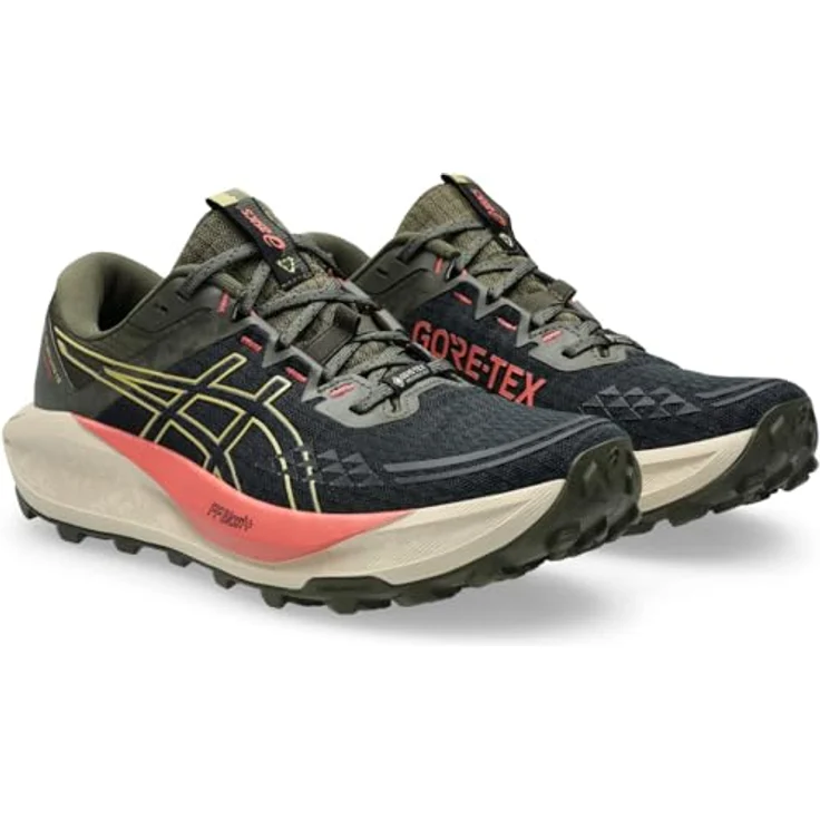ASICS Performance Gel Trabuco 13 GTX, Damen Laufschuhe mit GoreTex-Membran, schwarz – Bild 4