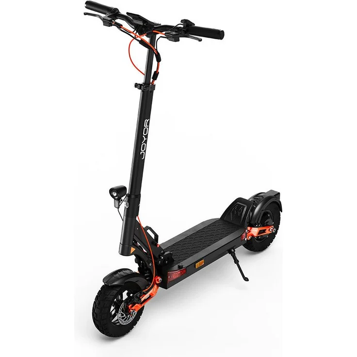 JOYOR E-Scooter T10, 2x1000W Dualmotor, hydraulische Federung, 60V 18Ah bis 75 km Reichweite, 60 km/h max. Geschwindigkeit, faltbar, Offroad-Luftreifen