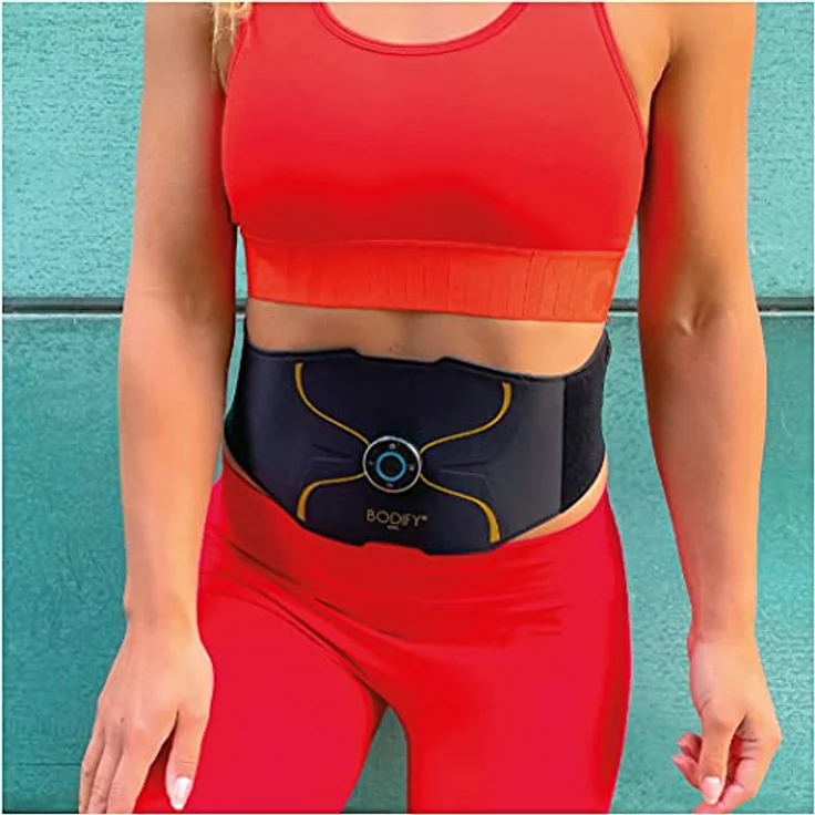 Bodify® EMS Bauchtrainer Pro - Gezielte Stimulation der Bauch Muskulatur! - Muskelaufbau - Bauchtrainer - Stimulationsgerät Bauch Muskeln - Bauchmuskeltrainer für Männer und Frauen Das ORIGINAL – Bild 5