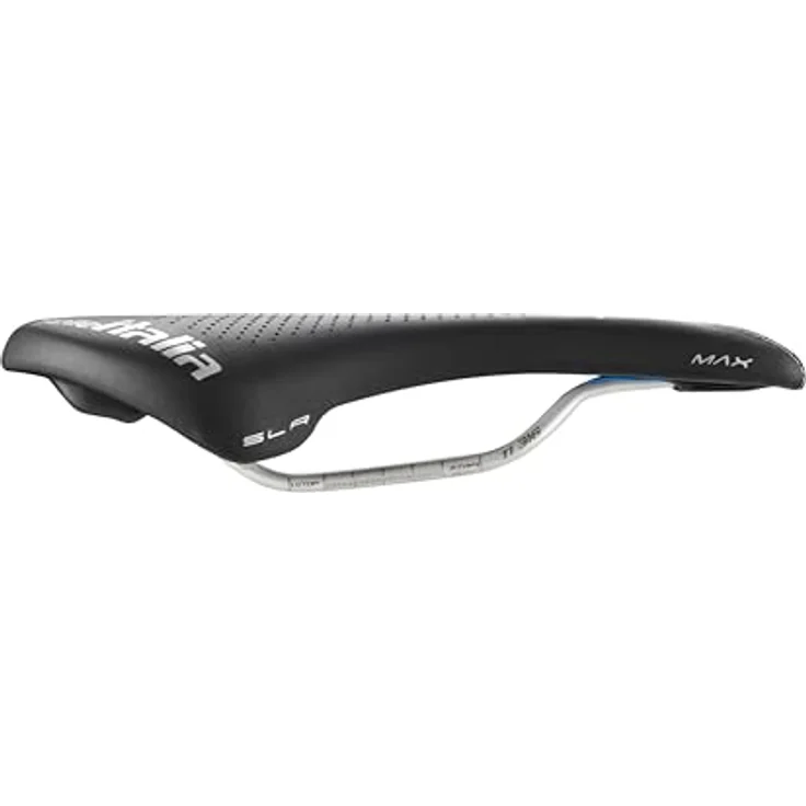 Selle Italia Max SLR Gel Superflow, Fahrradsattel für Road/Offroad, 280 g, Fibra-Tek, Schwarz, Größe L (W 145 x L 275 mm) – Bild 3