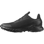 Salomon Alphacross 5 GTX, Herren Laufschuhe mit GORE-TEX-Membrane und Contagrip Außensohle, Schwarz, Größe 44 2/3