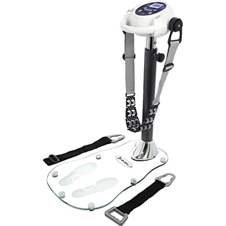 HMS Vibrationsmassagegerät MA 1001 mit 3 Massagegürteln - effektive Muskelentspannung, LCD-Display, 6 Massageprogramme – Bild 2