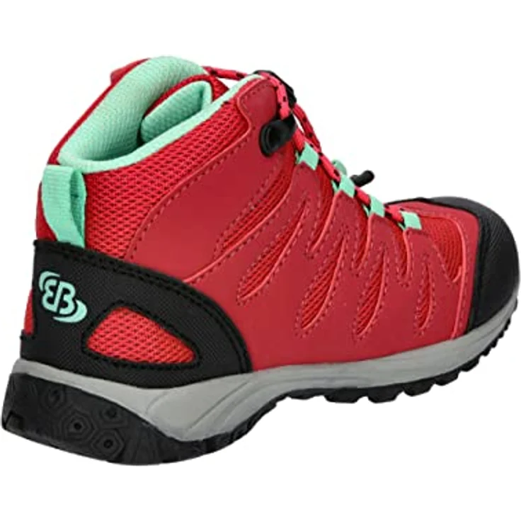 BRÜTTING Outdoorstiefel Expedition Kids High Wanderschuh, bequemer Textil-Innenausstattung, variable Schnürung, robuste Gummilaufsohle – Bild 4