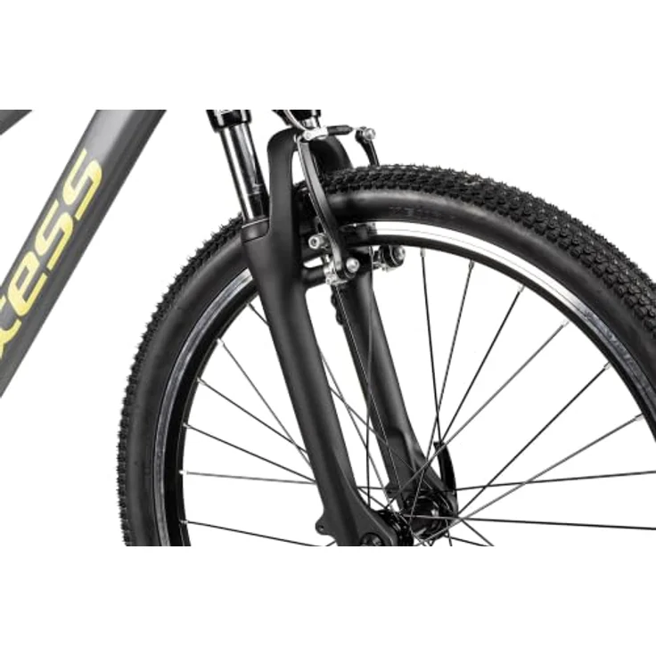 Axess Kinderfahrrad Stipe 24, 7 Gang Shimano Tourney, Kettenschaltung, leichter Aluminiumrahmen schwarz/grau – Bild 8