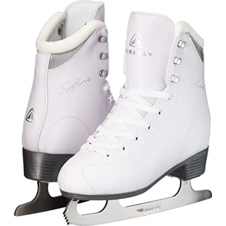 FIREFLY Damen Marina II Eiskunstlaufschuhe, Synthetikleder mit THINSULATE-Futter, White/Silver/White, Größe 37 – Bild 3