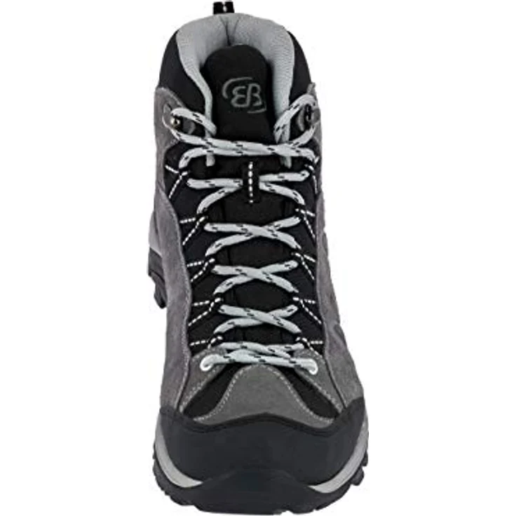 Brütting Mount Bona High, Herren-Wanderschuhe aus Veloursleder mit regulierbarer Schnürung, grau, Größe 43 – Bild 3