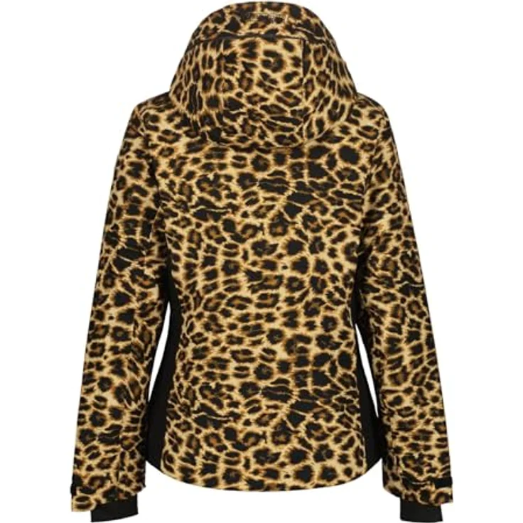 Icepeak ICEPEAK FOWLER, Damen Skijacke leoprint 36, spritzwasserfest, winddicht, atmungsaktiv, hellbraun – Bild 2