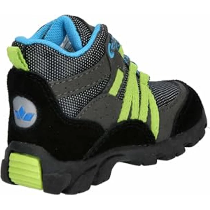 Lico Moritz Tex, Jungen Wanderschuhe mit Veloursleder-Besätzen und profilierter TPR-Laufsohle, Grau – Bild 4