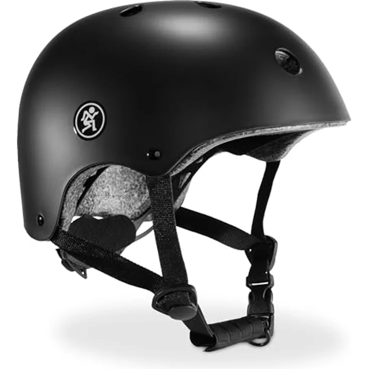 HyperMotion HyperMotion Kinderhelm, verstellbar 46-56 cm, matt schwarz, Leichtgewicht 280g, für Fahrrad, Roller, Skateboard – Bild 8