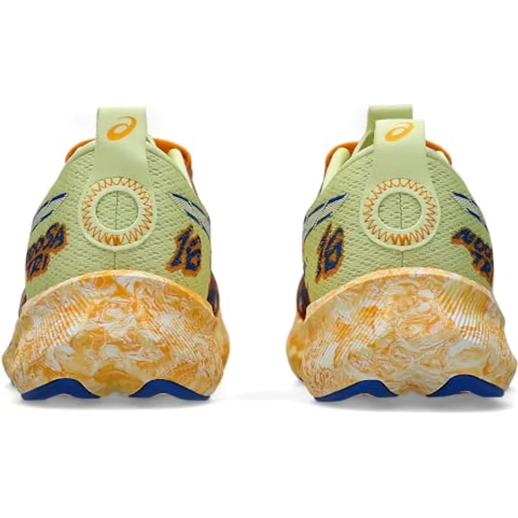 ASICS Gel Noosa Tri 16, Herren Laufschuhe mit FF BLAST™ PLUS-Dämpfung, gelb/blau, Größe 42 – Bild 4