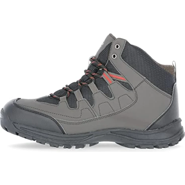 Trespass Herren Finley Mid, Wasserdichte Wanderschuhe mit Knöchelunterstützung, Braun, Größe 43 – Bild 5