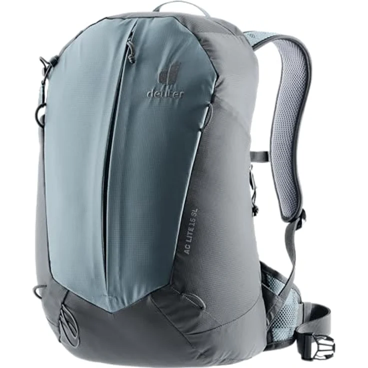 deuter AC Lite 15 SL Damen Wanderrucksack (Modell 2024) - Aircomfort Netzrücken-System, Trinkblasenfach bis 2 Liter, SL Women's Fit - blau – Bild 1
