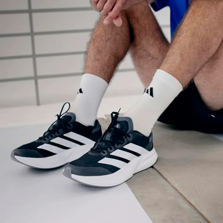 Adidas Duramo Speed 2, Laufschuhe Damen mit LIGHTSTRIKE Dämpfung, atmungsaktivem Mesh und strapazierfähiger Außensohle – Bild 17