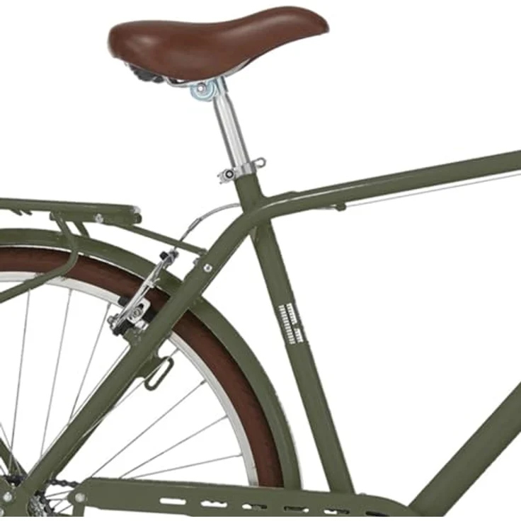 ALPINA Freetime Herrenfahrrad, Shimano TY300 7-Gang-Schaltung, militär-grün, 55 cm – Bild 3