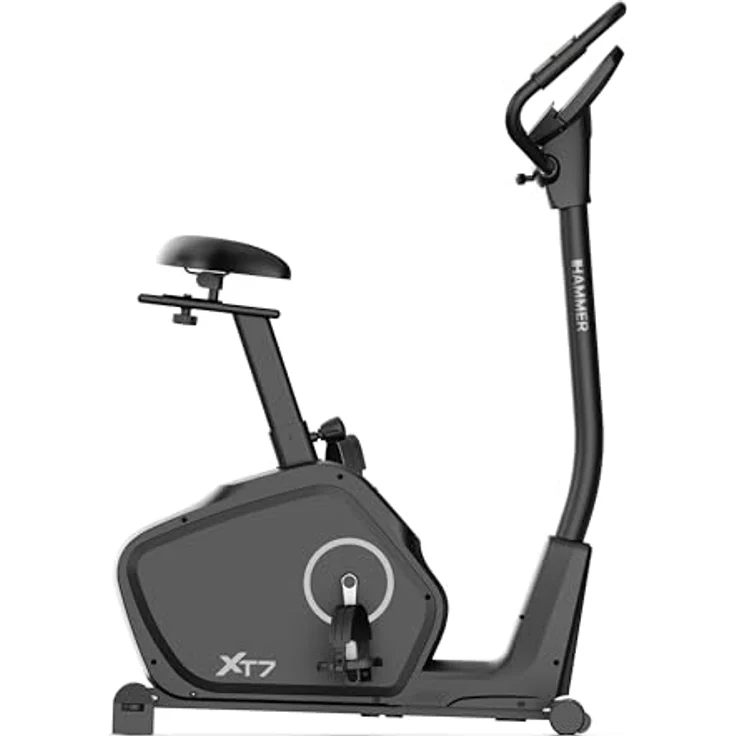 HAMMER Ergometer Cardio XT7 – Leiser Heimtrainer mit tiefem Einstieg, App-kompatibel mit Kinomap, 8 kg Schwungmassensystem, 24 Programme, für Nutzer bis 130 kg – Bild 5