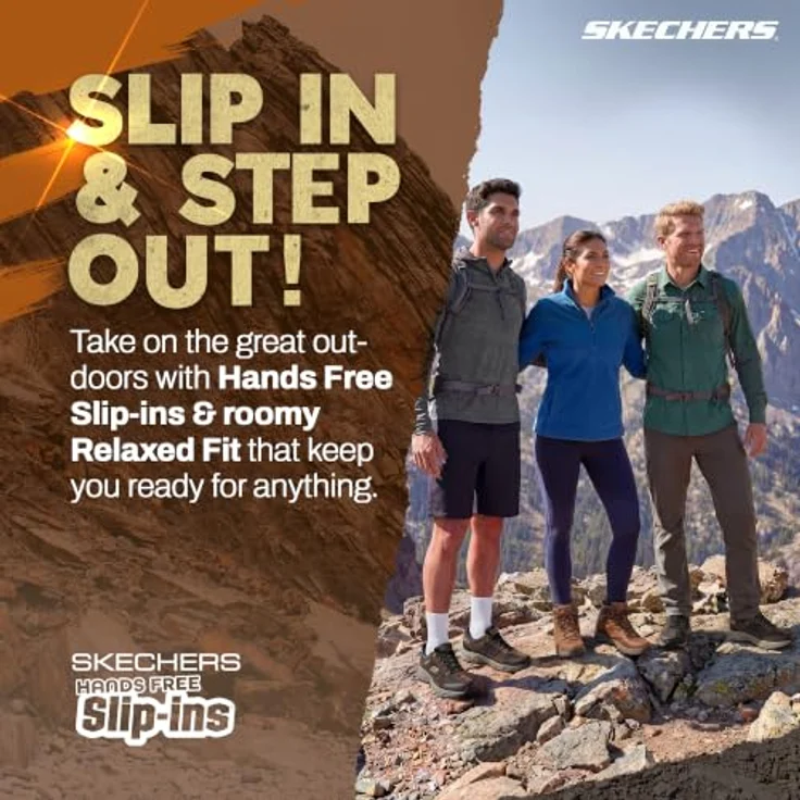 Skechers OAK CANYON - CONSISTENT WINNER Outdoorschuh, Größe 42, braun/schwarz, 100% Textil, sportlich, Schnürverschluss – Bild 6