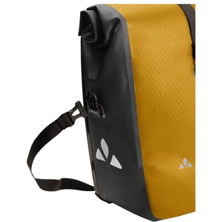 Vaude Aqua Back, wasserdichte Gepäckträgertasche, 48 l, mit Wickelverschluss und QMR 2.0-System, recycelte Materialien, hergestellt in Deutschland – Bild 5