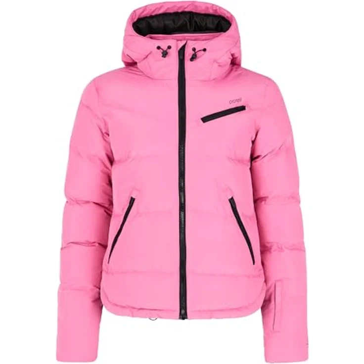 Protest PRTLUCID Jacke, Skijacke für Damen, rosa, Wassersäule 10.000 mm, PFC-frei, aus Recyclingmaterialien, XL – Bild 1