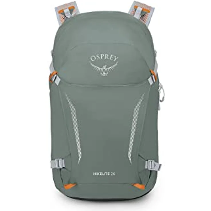 Osprey Hikelite 26 Pine Leaf Green O/S, Wanderrucksack mit gespannter Mesh-Rückenplatte – Bild 2