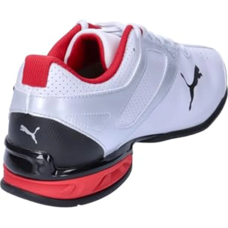Puma Tazon 6 FM, Herren Laufschuhe mit optimaler Stabilität und Dämpfung, Weiss – Bild 7