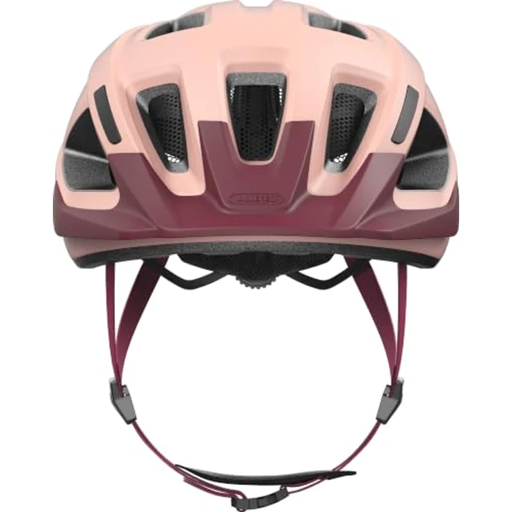 ABUS ADURO 3.0 Bordeaux Rose M, Fahrradhelm mit In-Mold-Verbindung, guter Belüftung und verstellbarem Größenanpassungssystem – Bild 2