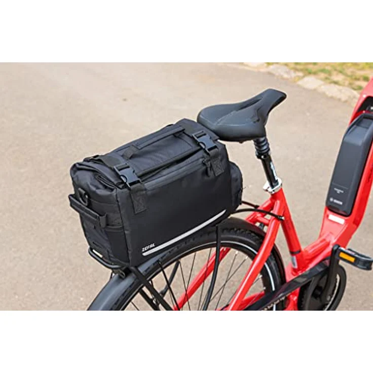 Zefal Gepäckträgertasche Z Travel 60 schwarz Größe 32x18x22 cm 20ltr – Bild 4