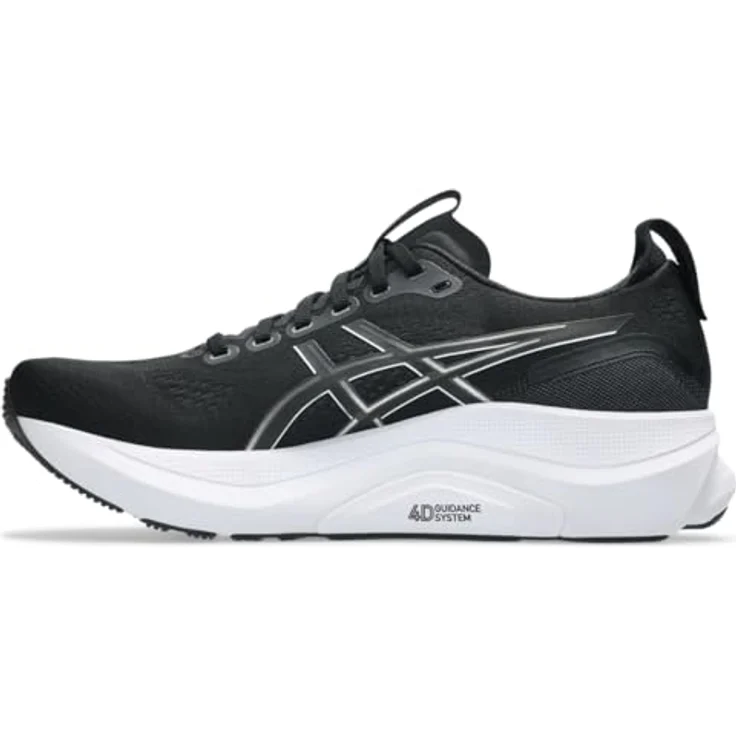 Asics GEL-Kayano 32, Laufschuhe für Herren mit GEL-Dämpfung, schwarz-weiß, Größe 42,5 EU – Bild 5