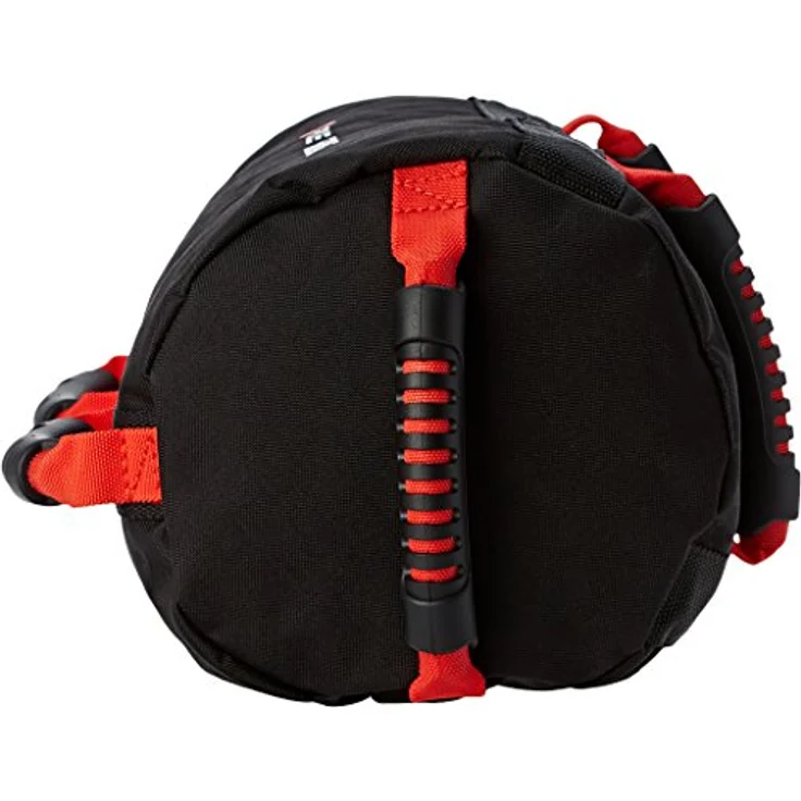 Pure2Improve Sandsack, Schwarz/Rot, 20kg (4X 5kg Einzelsäcke) - Verstellbares Gewicht, Hochwertiges Nylon Material, 6 bequeme Griffe – Bild 2