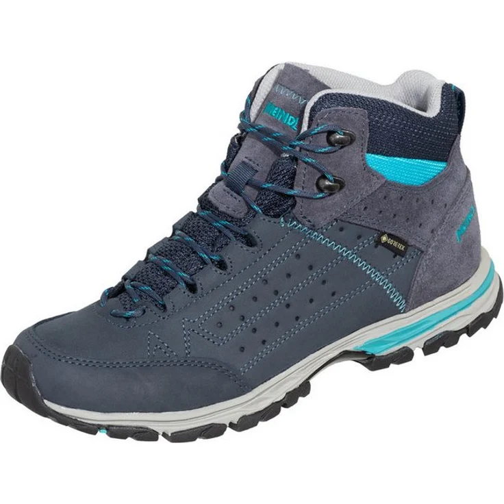 Meindl Durban Lady MID GORE-TEX® Wanderschuh – winddicht, wasserdicht und atmungsaktiv, Komfort-Lederschuhe mit weicher Dämpfung und griffigem Gummiprofil – Bild 1