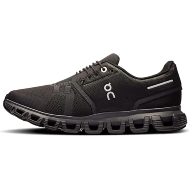 On Running Cloud 6, Damen Laufschuhe mit CloudTec®-Dämpfung, Schwarz, Größe 40 – Bild 4