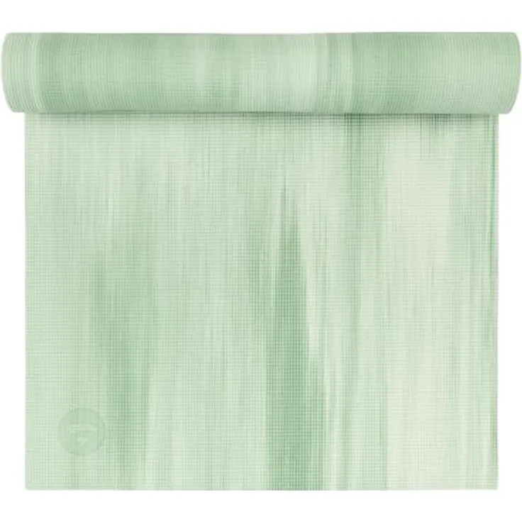 Bodhi Yogamatte Ganges | Rutschfeste Sportmatte | Schadstofffreie & Waschbare Fitnessmatte | Matte aus PVC | Allround-Matte für Yoga, Pilates & Gymnastik | salbei-grün