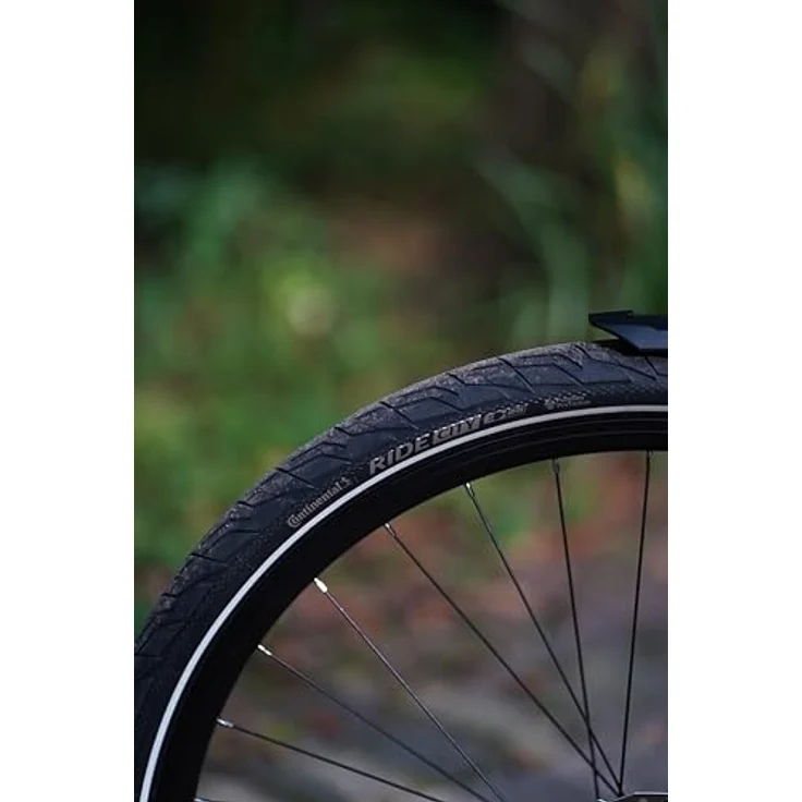Prophete Entdecker 3.0 Trekking E-Bike 28 Zoll - 360Wh - Integrierter Akku - Mittelmotor AEG - 9-Gang Kettenschaltung - HDY. Scheibenbremse - Rahemnhöhe 54 cm, Diamantschwarz – Bild 8