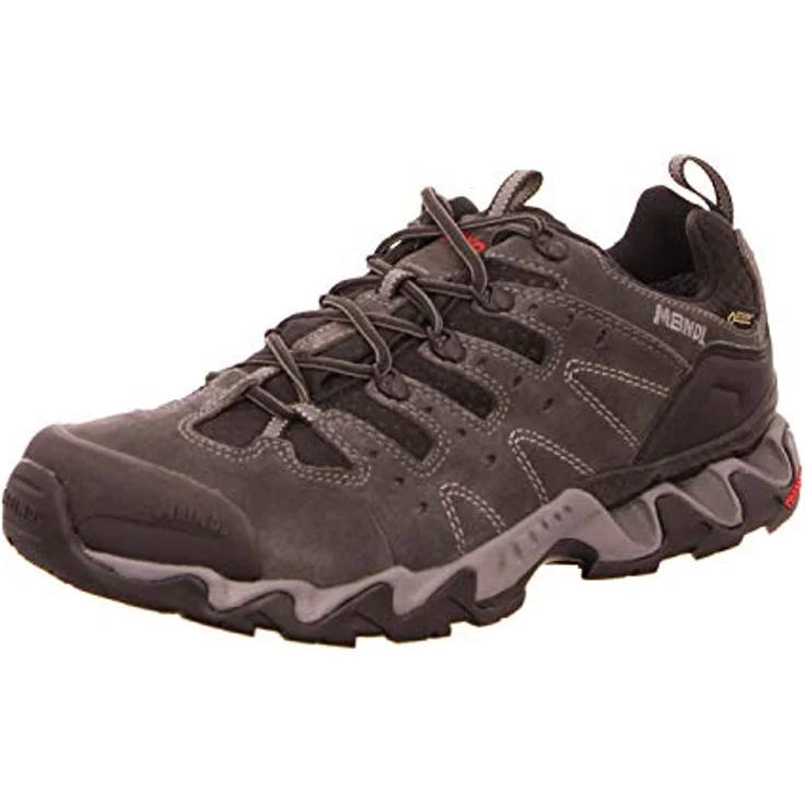 Meindl Herren Wanderschuhe Schnürschuhe, normale Breite, grau, Größe 45 – Bild 2