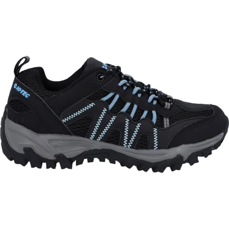 HI-TEC Hi-Tec Jaguar Damen Wanderschuhe, wasserdicht und vegan, schwarz, Größe 39 – Bild 3