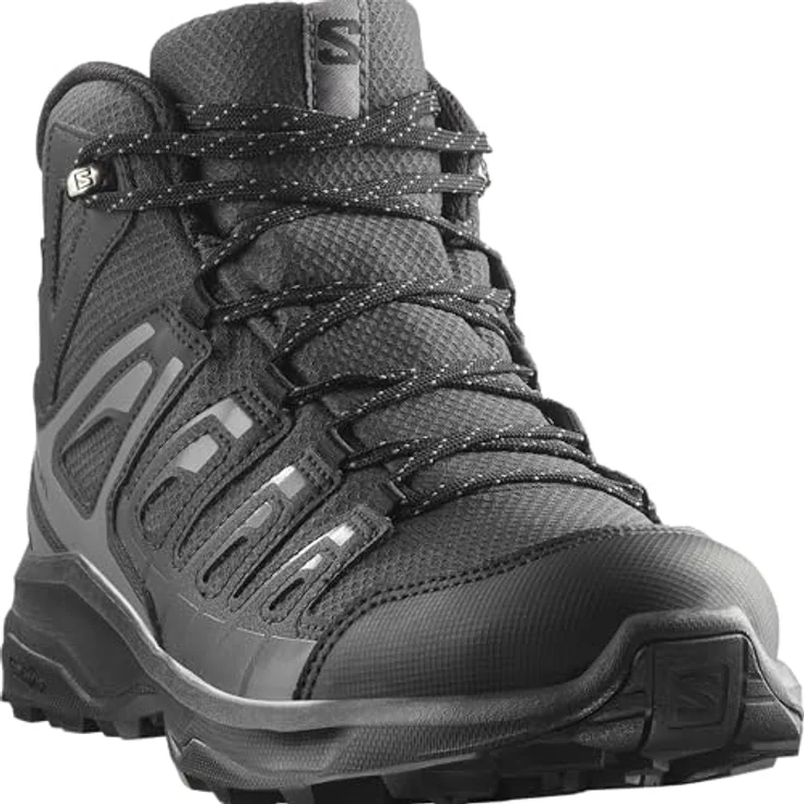 Salomon Extegra GTX Mid, Wasserdichte Wanderstiefel mit Schafthöhe, schwarz, Gr. 42 – Bild 4