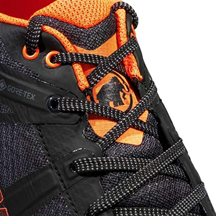 Mammut Sertig II Low GTX, Herren Wanderschuhe mit Gore-Tex® Anwendung, schrittdämpfender EVA-Zwischensohle, Schwarz – Bild 9