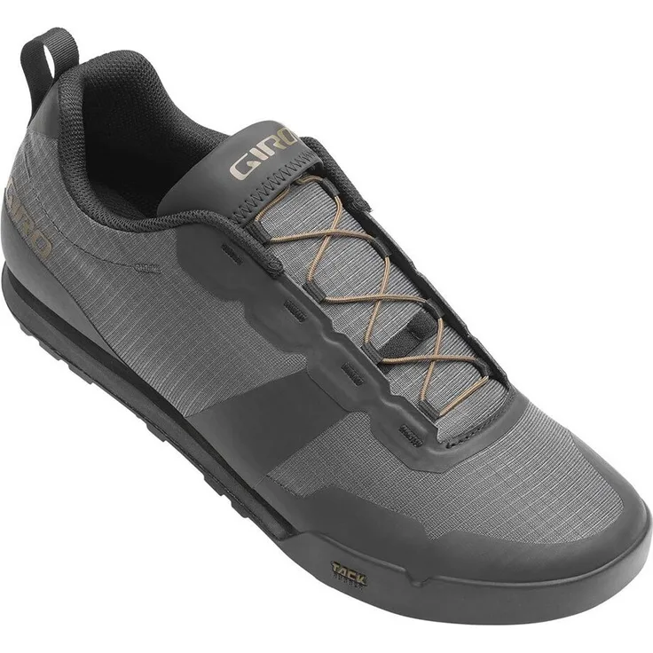 Giro Tracker Fastlace MTB-Schuhe, Herren EU 40, flaches Profil, hochelastische Gummi-Außensohle, optimaler Grip