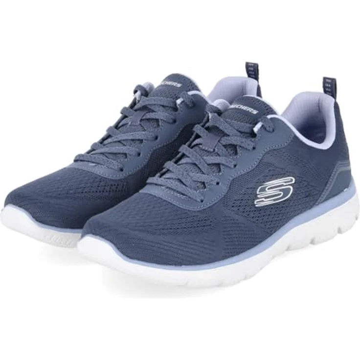 Skechers Damen Summits Quiet Dream Sneaker 150291 NVBL, veganes Mesh, Memory Foam Dämpfung, blau – Bild 1