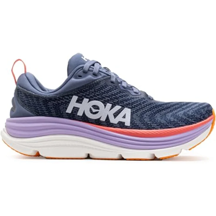 Hoka Gaviota 5, Damen Laufschuhe in Blau, Größe 41 1/3 – Bild 1