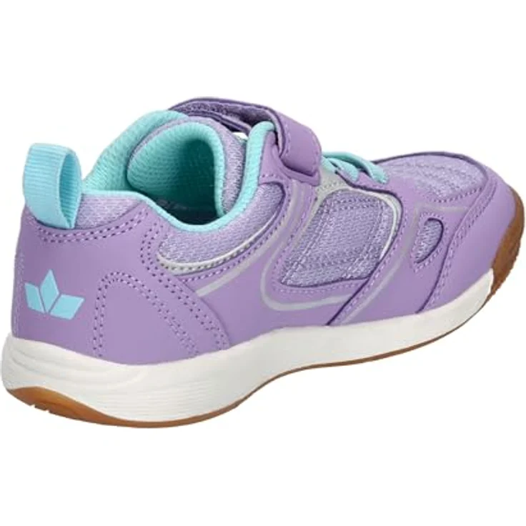 Lico Racine VS Laufschuhe für Mädchen, lila/türkis, Klettverschluss, atmungsaktiv, non marking Gummi Laufsohle – Bild 4