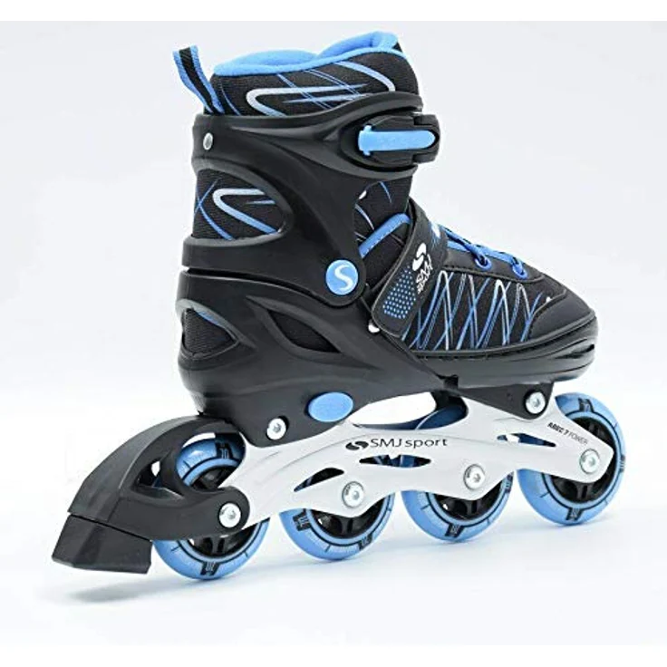 SMJ Sport Jack 2IN1 Inline Skates, Verstellbare Inliner und Schlittschuhe mit ABEC7 Lagern, für Kinder, Gr. 38-41 – Bild 3