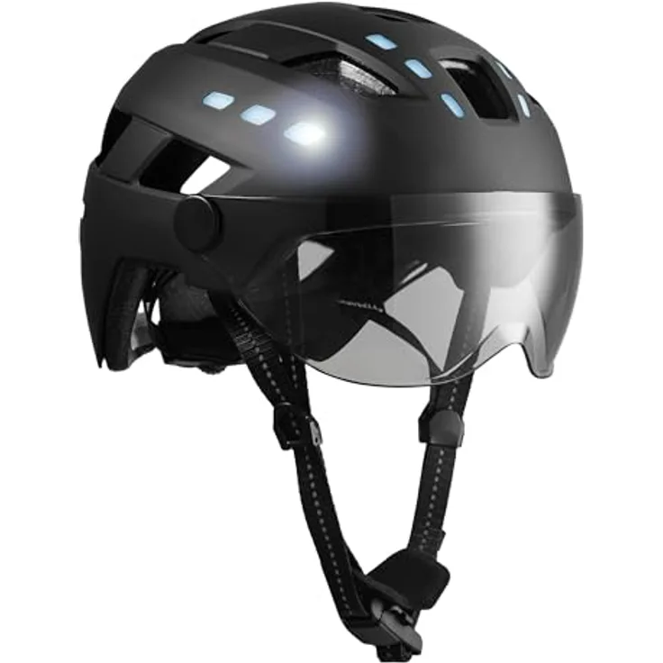 Crazy Safety Crazy Safety Willow, Velohelm 55-61 cm mit ergonomischem Design und integrierten Sicherheitsmerkmalen