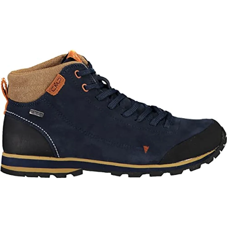 CMP Campagnolo Elettra WP, Herren Wanderschuhe mit wasserdichter Clima Protect-Membran, Vibram-Sohle, normaler Passform, Größe 46, Blau – Bild 1